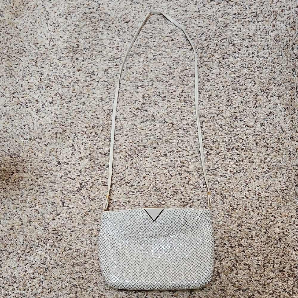 Vintage Elegant Cream Crossbody Bag Purse